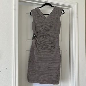 Calvin Klein ruched fitted dress (6)